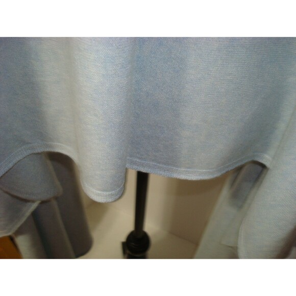 NWT New 100% Cashmere Scarf Wrap Long Womens Light Heather Blue 100 X 28 Ryllace - Picture 8 of 14